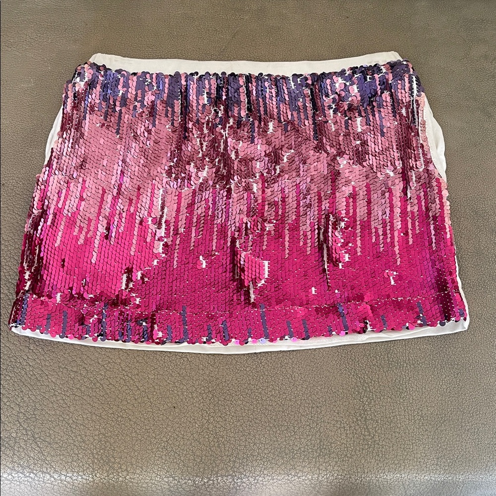 Little Miss Matched Girl’s Sequined Skirt Size 12 BNWT